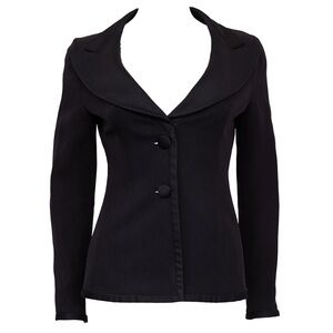 Dolce & Gabbana 1995 Black Two-Button Blazer